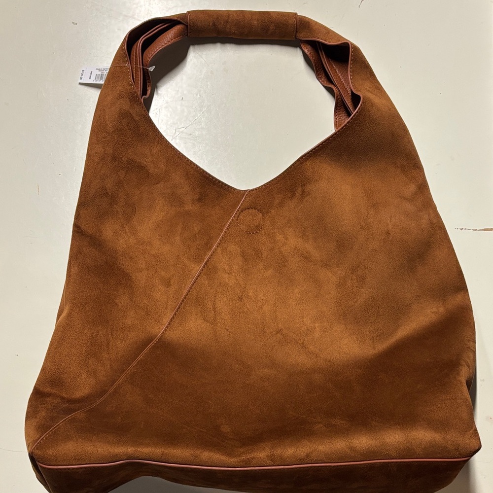 Chic Banana Republic Faux-Suede Hobo Bag